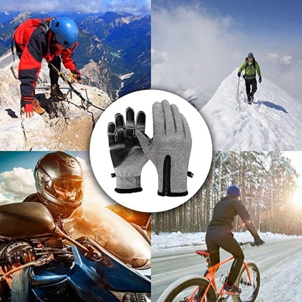 Vinterhandsker, Vinterhandsker Varme Taktile Anti-Slip Super Bløde Kni