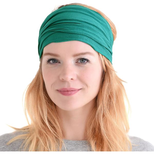 Hodebånd for menn - Elastisk bandana hodebånd, grønn