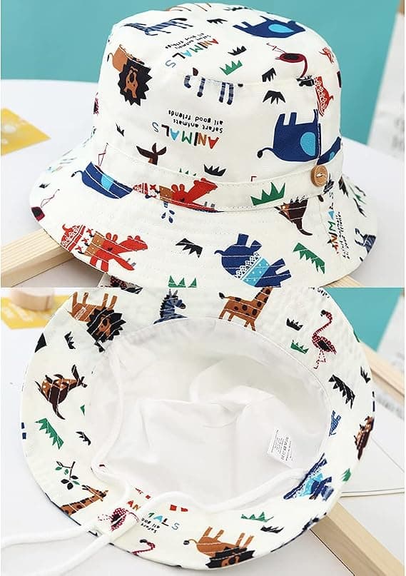 Barnhatt, fiskarehatt, vår, höst, sommar, solskydd, 3--5 år