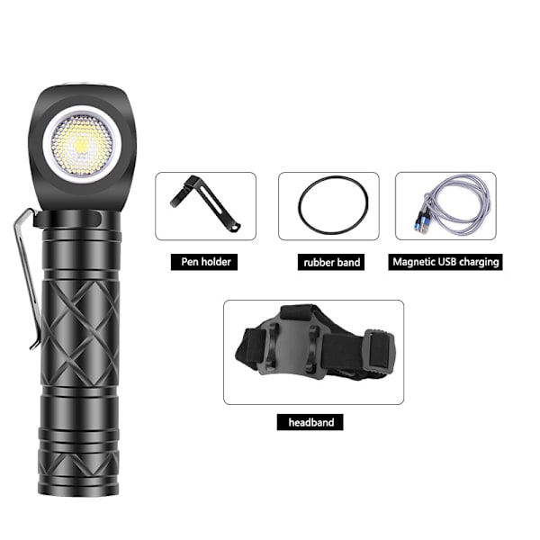 Uusi monitoiminen 10W LED-vahvalamppu magneetti s DXGHC