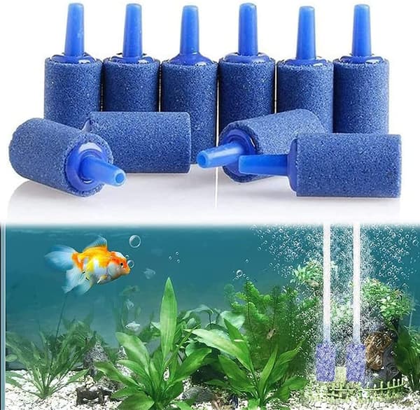 Akvarium Luftsten, Akvarium Boble Sten, Akvarium Sylinder Bubb