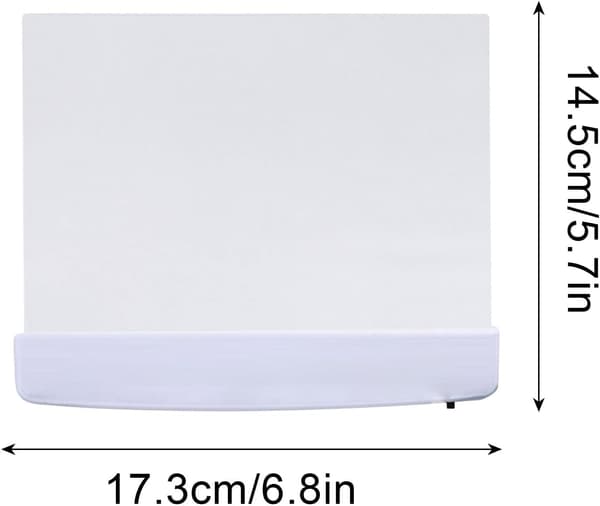 1 Svart Tablett Leselys Nattsengelesing Transparent