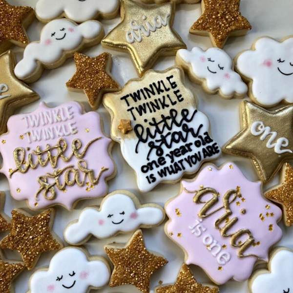 5 stk. Forskellige Plastik Fluffy Cloud Udstikkere Cookie Udstikkere C DXGHC