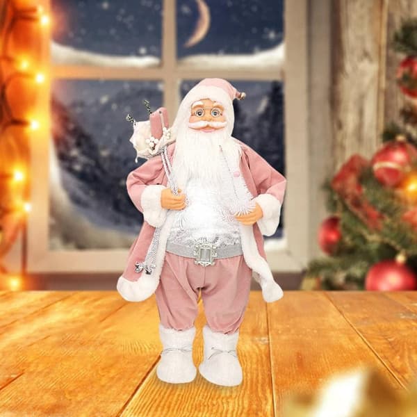 Jultomte Docka, 30cm Hög Jultomte, Julfigurer Prydnad