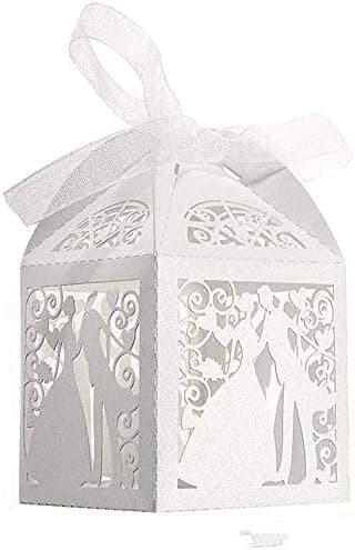 50-pack Fågelbur Candy Boxes, Godispresentaskar, Presentaskar, Papper