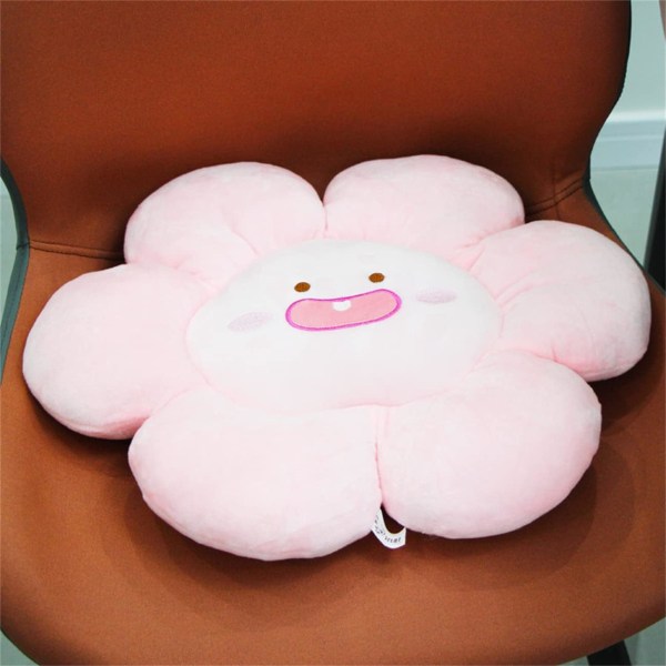 Plush Smiley Solsikke Pute Smiley Pute Nap Pute Pute C