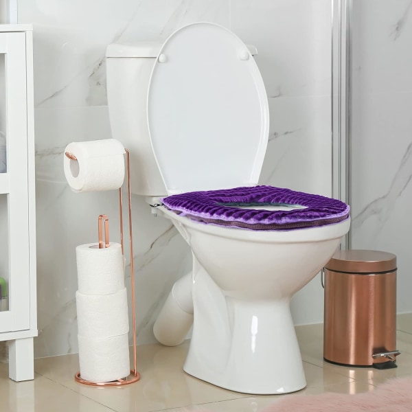 WC-istuimen peitteet kylpyhuoneeseen, 2 kpl, WC-istuimen pehmusteet