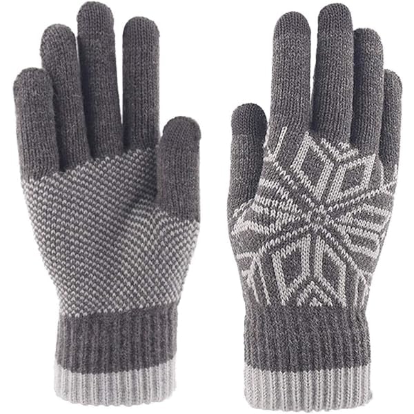 1 par vinterhandskar Pekskärmshandskar Stretch Cashmere-handskar