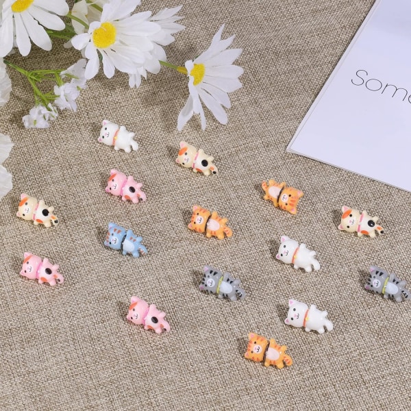 30 stk. Kat Korktavle Push Pins, Søde Push Pins Dyr Plastik Pus