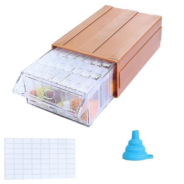 Stapelbar processlåda Gör-det-själv Art Bead Storage Container DXGHC