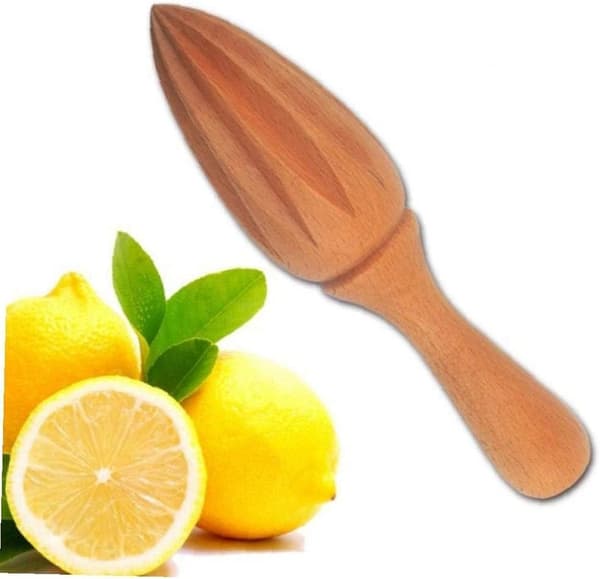 Frugt Orange Citrus Saftpresser Træ Ti Vinkel Reamer Citron