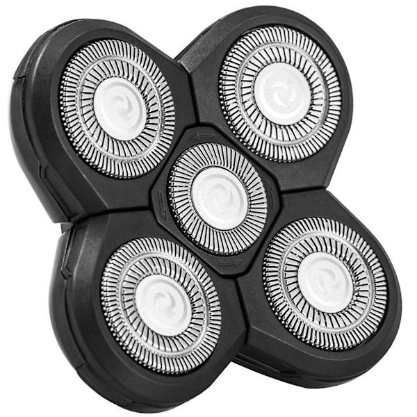 5-bladers Hodebarberingshode, Elektrisk Barberhode
