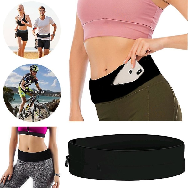 Midjeväsk Running Belt Midjeväsk Running Pouch Belt (L)