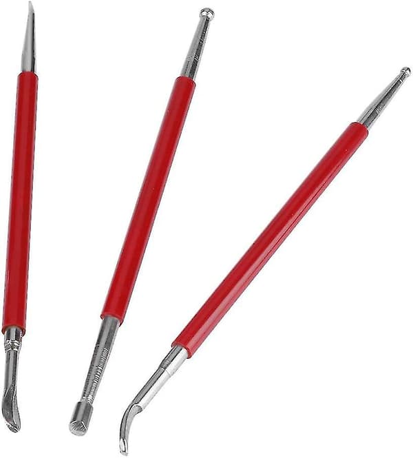 Läderhantverksverktyg Carving Pen Tool Modeling Patchwork Embos DXGHC