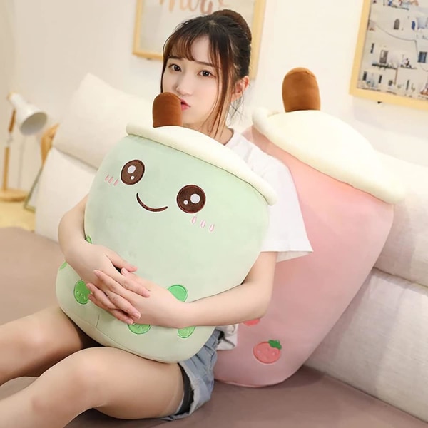 Cute stuffed Boba plush tea making plush pillow milk tea cup pill