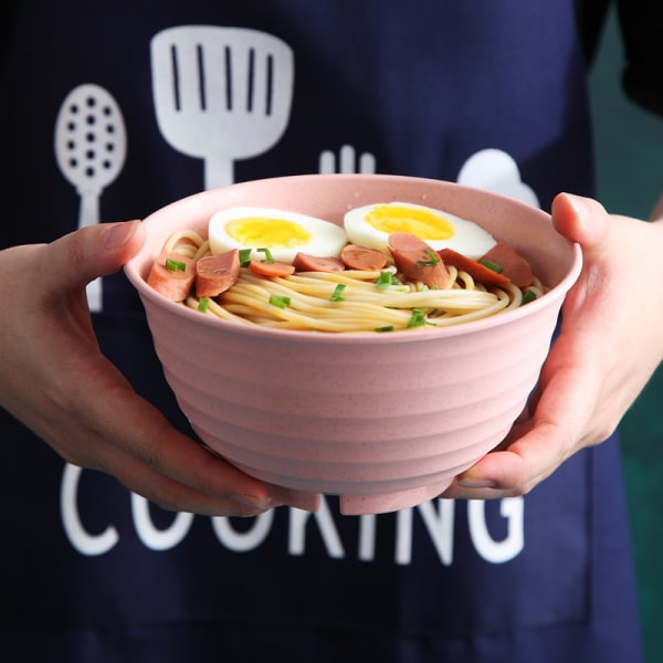 4-pakks med japansk stil ramen boller enkelt hushold kreativt hei