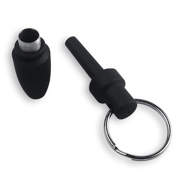 Generisk Lomme Cigarpuncher Spids Nøglering Silikon