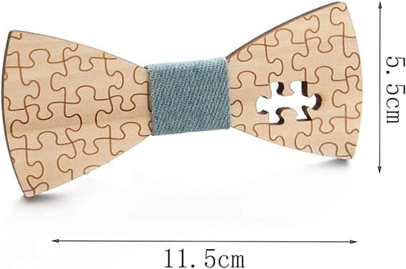 Luonnonpuinen solmio, elegantti ja ainutlaatuinen asuste