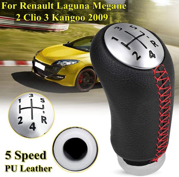 5-trinns manuell lærgirkule universell for Renault Megane 2