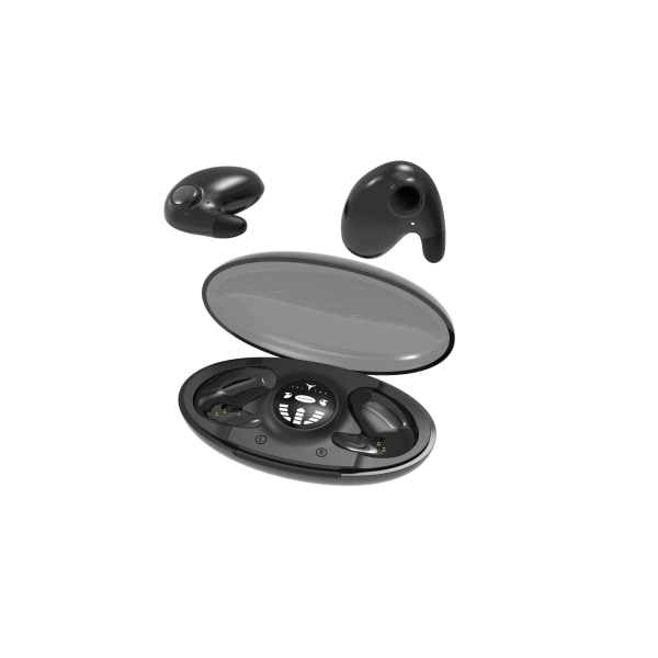 Bluetooth headset trådlöst i privat läge för brusreducering i örat