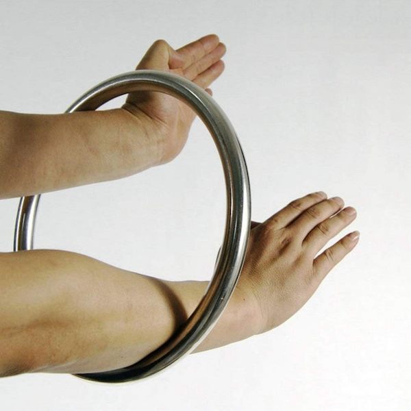 Rostfritt Stål Ring - Handmuskelträning - Wing Chun - Kung Fu - Tsu