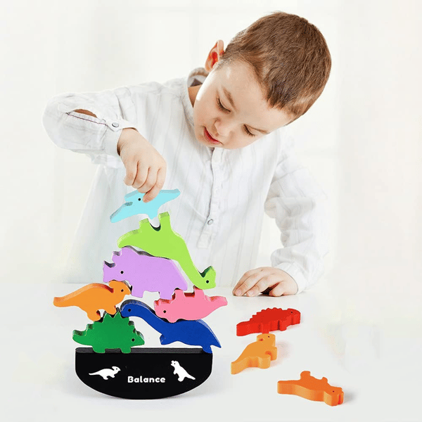 Dinosaur Stableklosser for Barn, Gutter 2, 3, 4 År Gamle, Wo