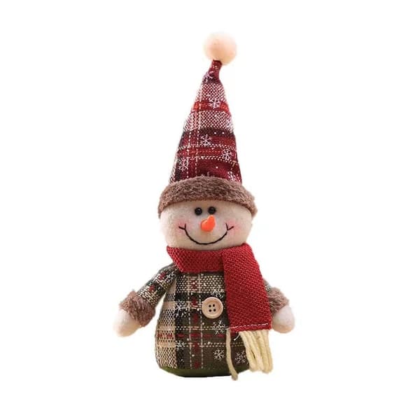 6 st Mini Julgranspynt för Miniatyrträd Dekorationer Små Jul