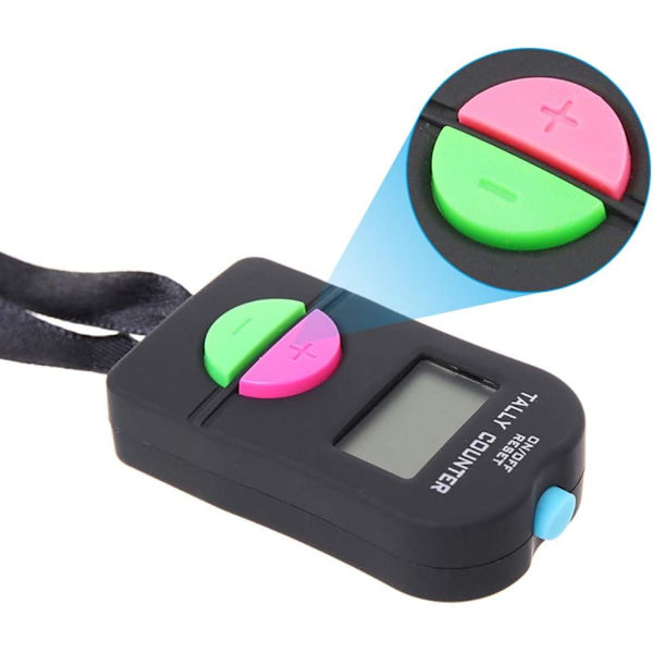 Digital håndteller, 2 stk Golf Sport Digital Teller, Elektronisk