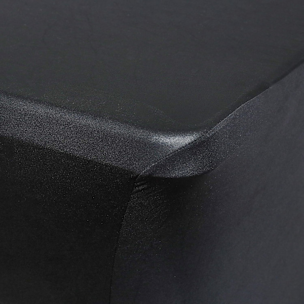 6ft Stretch Spandex Borddug til Standard Foldeborde - Universal Rektangulær Tilpasset Dugbeskytter til Bryllup