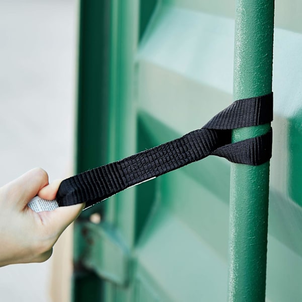Set med 4 band, längd 30 cm, bredd 25 mm, spännkapacitet (bla