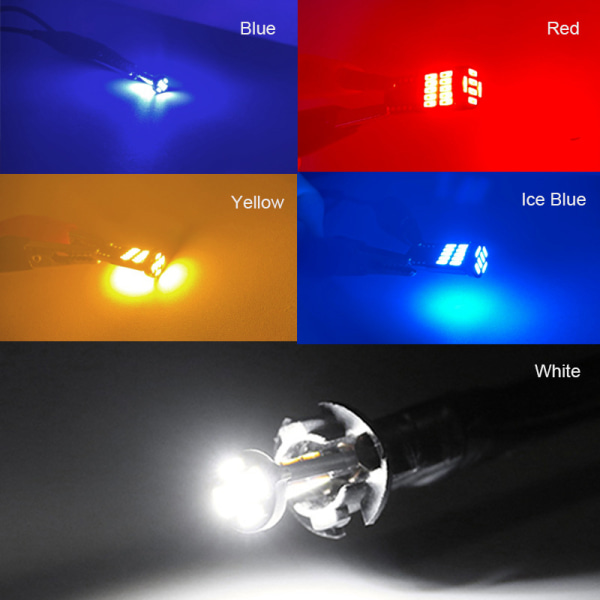 10 vitljusavkodningslampor T10-4014-26smd superljus LED wid