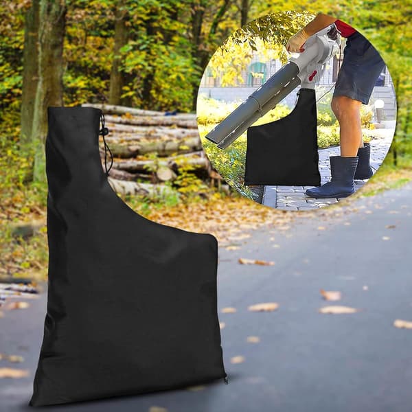 Bladblæser Vakuumpose 60x44cm Sort Udskiftningsbladopsamler B