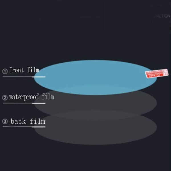 Bakkespeil Vanntett Film, 15 x 10cm HD Vanntett Antenne