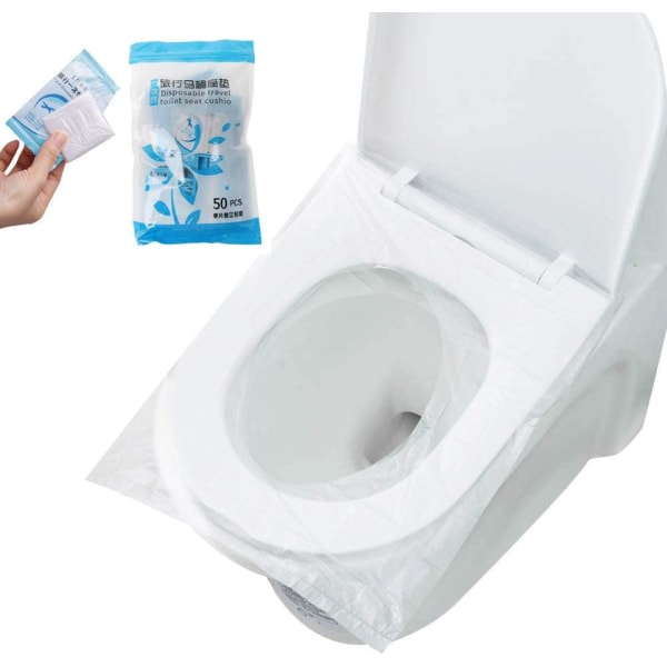 50 STK Engangstoilet Toilet, Plast toiletskål Protecto DXGHC