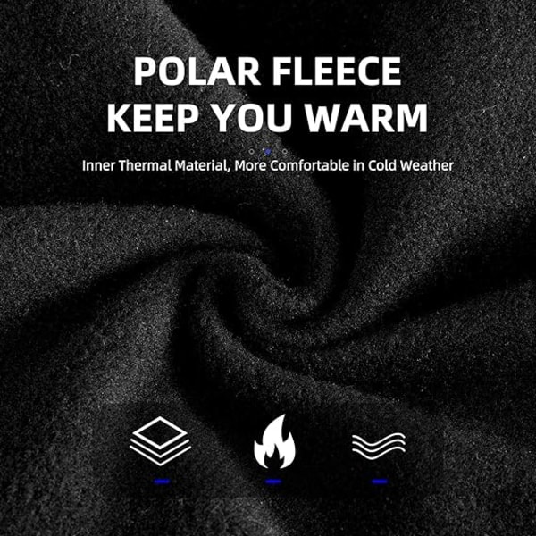 Skimask balaclava vintermask män balaclava kallt väder varm ma
