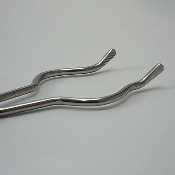 Rustfrit stål kryolit-tang 40cm til laboratorium, industri DXGHC