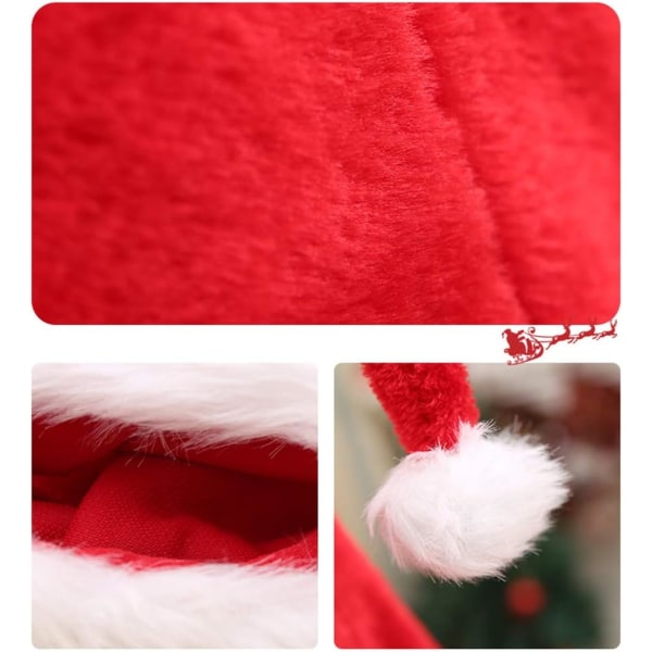 Julevarer udvidede voksne julehatte voksen julehat