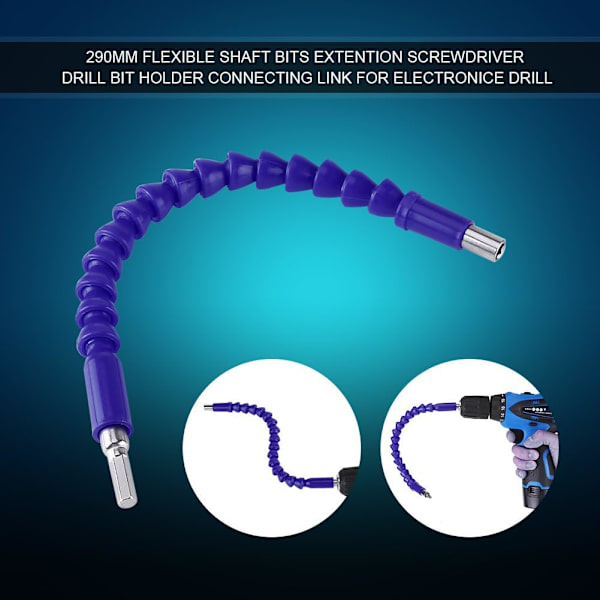Universal Flexibel Skaft Hexagonmejsel Förlängning Exte DXGHC