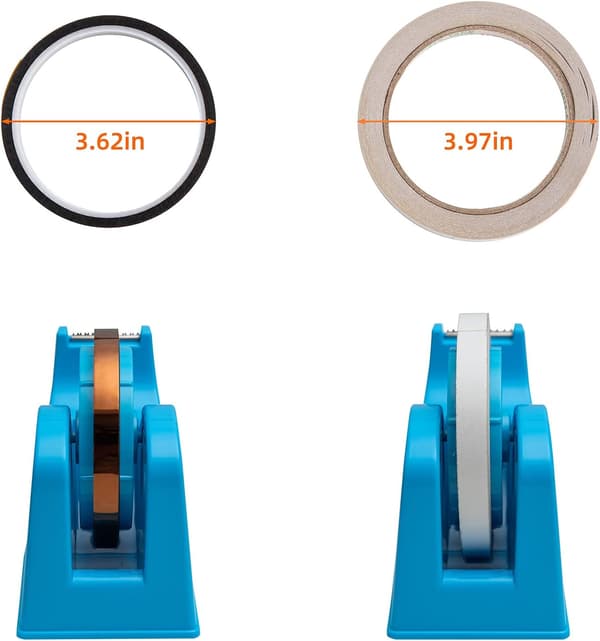 Skrivebordsbånddispenser Limrulleholder (Passer til 1\" & 3\" Cor DXGHC