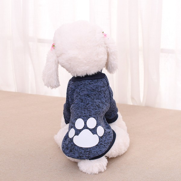 Huvtröja för husdjur Höst/vinter luvtröja med printed Kattkläder hundkl