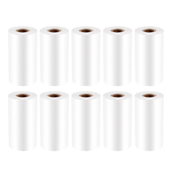 10 st Termiskt papper, för mobil 58mm 30mm Mini termisk skrivare kassakvitto pappersrulle
