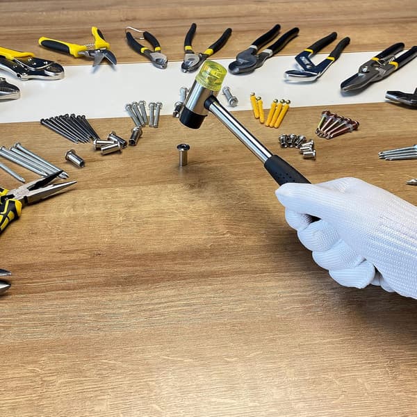 Halksäker Gummihammare, Dubbelsidig Mjuk Gummislägga, Gummislägga
