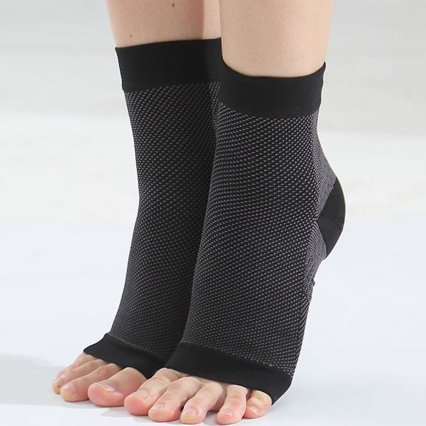 Sport Ankelbandage Kompression Elastisk Ankelskydd Kompression S