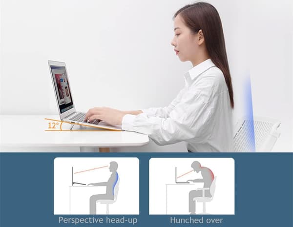 Bärbar tangentbordslyft, Mini Laptopställ för skrivbordsdator