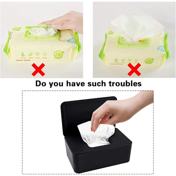 Modern Papperservetthållare för Skrivbord, Ansiktsvävnadsdispenser Box DXGHC