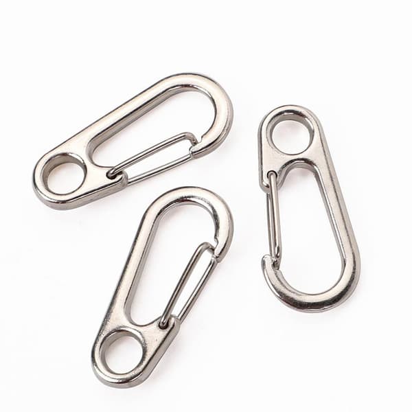 30 spennerclips, mini klatreklips flaggstangsklips, båtvinn