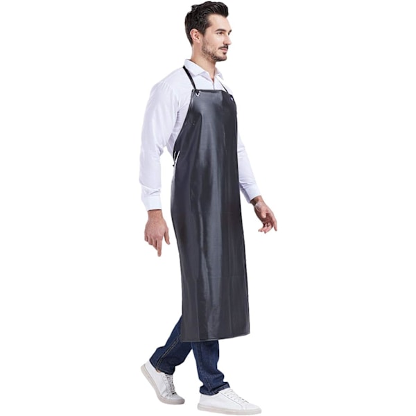 Smal Arbetsförkläde PVC Lätt Vikt Vattentät Unisex Slakt