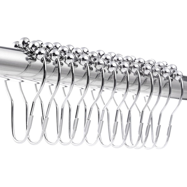 12 stycken rostfria duschringar rostfria DXGHC