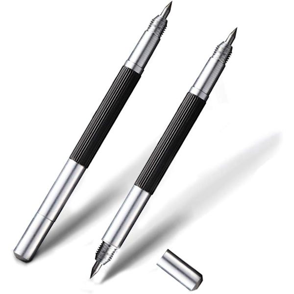 Dubbelhuvud Tungsten Carbid Spets Gravyr, Version Dubbelhuvud Eng