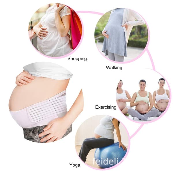 1 St Beige XL Code Sommar Tunn Andningsbar Midja Skyddande Stöd